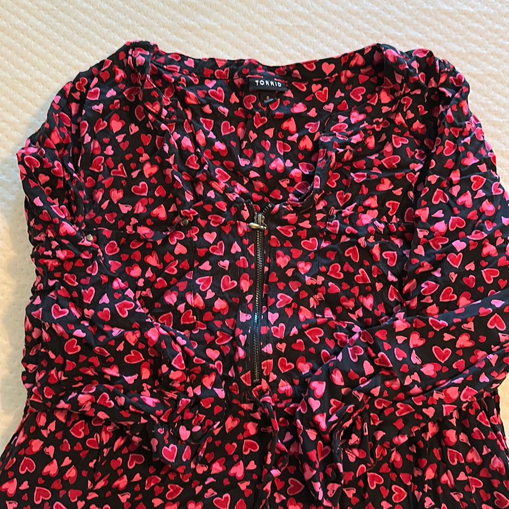 Torrid 3/4 sleeve bear dress